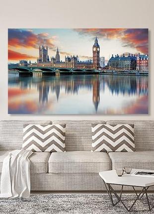 Модульна картина у вітальню / спальню      велика британія   mlp_229 ( 60х30см )2 фото