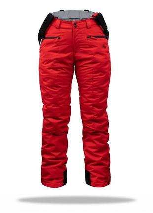 Горнолыжные брюки женские freever af 7608 красные