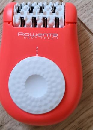 Новой эпилятора rowenta easy touch. простое, быстрое и длительное решение для гладкой кожи до 4 недель.