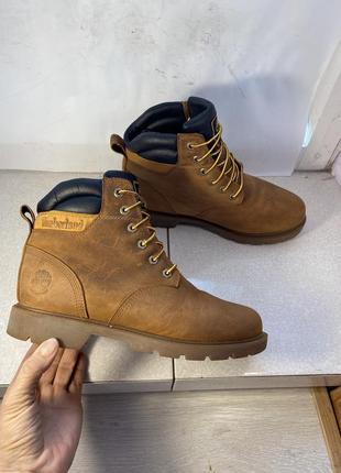 Timberland leavitt dark sudan waterproof ботинки кожаные 39 р 25 см оригинал1 фото
