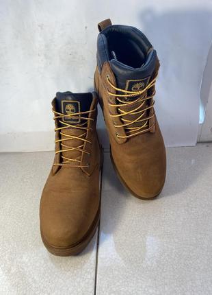 Timberland leavitt dark sudan waterproof ботинки кожаные 39 р 25 см оригинал2 фото