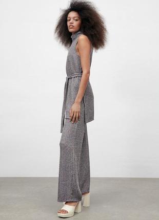 Широкі штани zara жіночі базові блюки2 фото