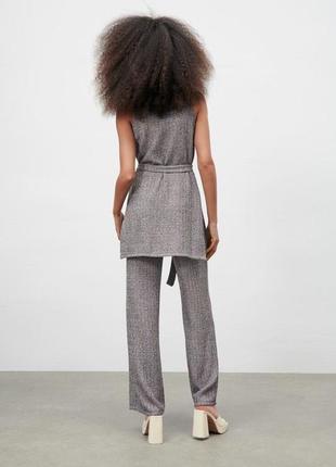 Широкі штани zara жіночі базові блюки3 фото
