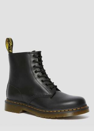 Ботинки dr. martens 1460 smooth black leather оригинал артикул 11822006