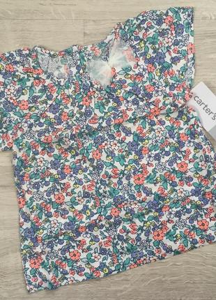 Комплект блуза-туника и штаны-лосины для девочки carter’s4 фото