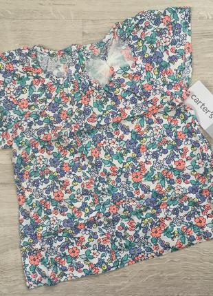 Комплект блуза-туника и штаны-лосины для девочки carter’s4 фото