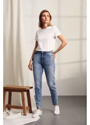 Женские джинсы, джинсы "mom fit", euro 38, esmara, германия1 фото