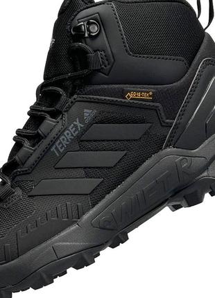 Мужские зимние кроссовки адидас терекс на меху adidas terrex swift r gore tex6 фото