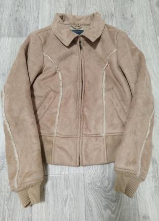 Дубленка укорочена, дубльонка, коротка куртка, еко-дублянка, зимова куртка8 фото