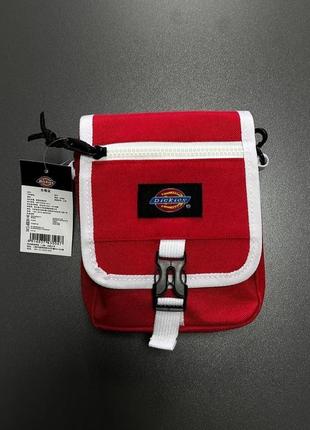 Мессенджер dickies черный/желтый/красный, борсетка дикос, сумка через плечо мужская/подростоковая купить