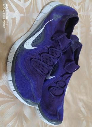 Беговые оригинальные кроссовки дышащие с носком nike free 5.0 flyknit2 фото