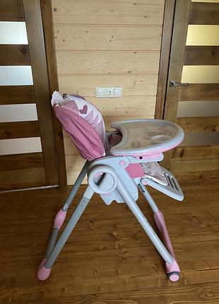 Стільчик для годування polly 2 start фірми chicco1 фото