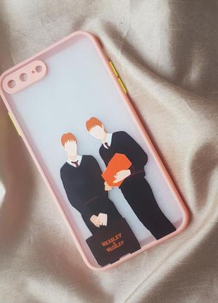 Чохол для iphone 7+/8+ harry potter/weasley&weasley