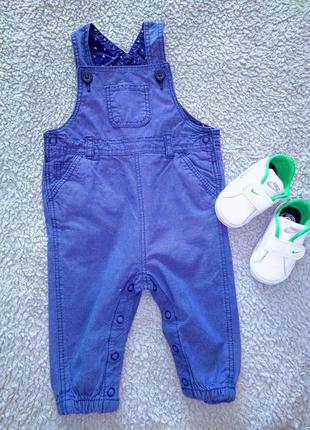 Джинсовый комбинезон