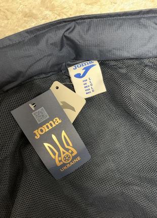 Тренувальна куртка вітровка дощовик збірної україни joma