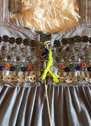 Стильный трикотажный сарафан status moda, италия, р-р s\1