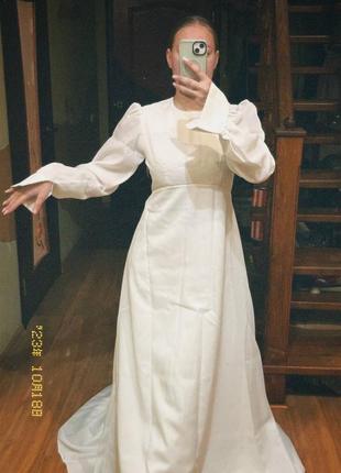 Винтажное свадебное платье ручной работы3 фото
