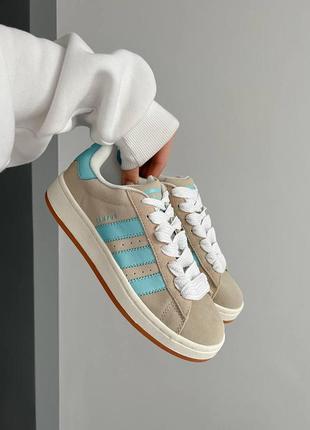 Adidas campus 00s crystal white preloved blue