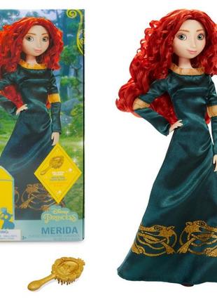 Кукла принцесса мерида с расческой - disney merida doll