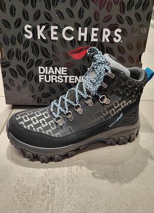 Черевики жіночі зимові skechers diane von furstenberg  edgmont  ridge4 фото