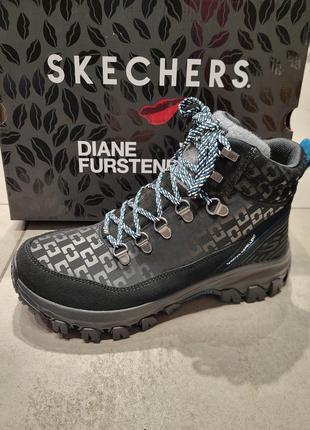 Черевики жіночі зимові skechers diane von furstenberg  edgmont  ridge5 фото