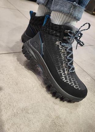 Черевики жіночі зимові skechers diane von furstenberg  edgmont  ridge2 фото