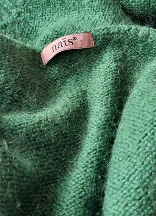 Красивый свитер имталия (шерсть, мохер)5 фото