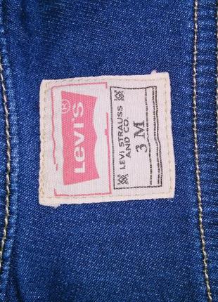 Джинсова куртка levi's, курточка, вітрівка3 фото