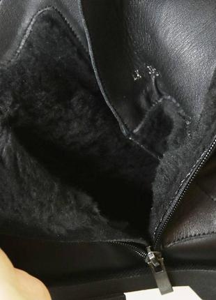 Ботинки женские кожаные капучино6 фото