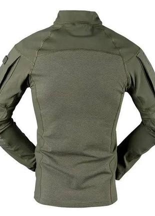 Тактична бойова сорочка олива, сорочка tactical combat олива, армійський убакс олива2 фото