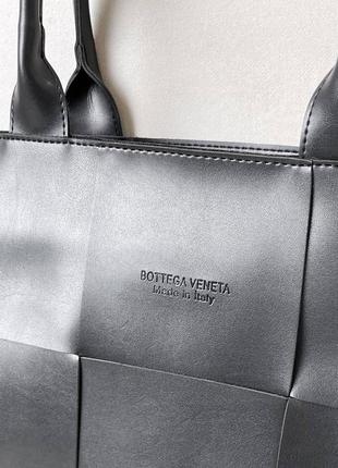 Сумка большого размера bottega veneta  с ручками на плече тренд ботега9 фото