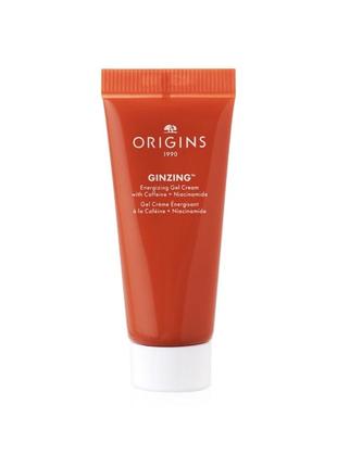 Зволожуючий крем-гель з освітлюючим ефектом, ginzing™ energizing gel cream with caffeine+niacinamide, 10 ml