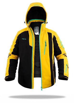 Гірськолижна куртка чоловіча freever af 21637 жовта