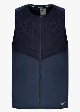 Жилетка nike therma-fit blue dj0533-475, розмір m, l, xl