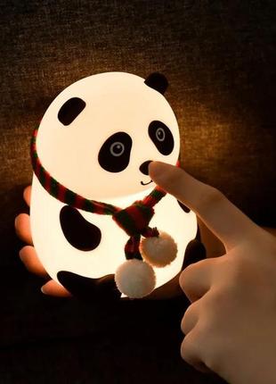 Ночник для детей, и взрослых panda silicone night light