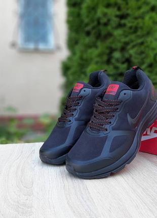 Зимові чоловічі кросівки nike flykit racer😍