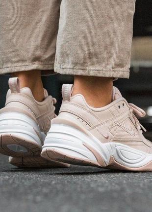 Женские кроссовки nike women's m2k tekno particle beige