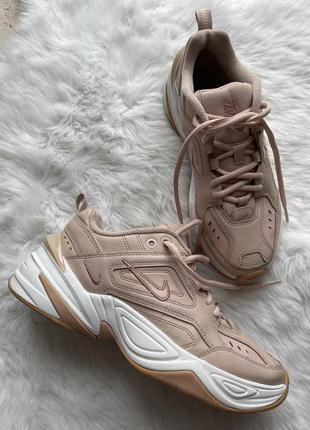 Жіночі кросівки nike women's m2k tekno particle beige4 фото