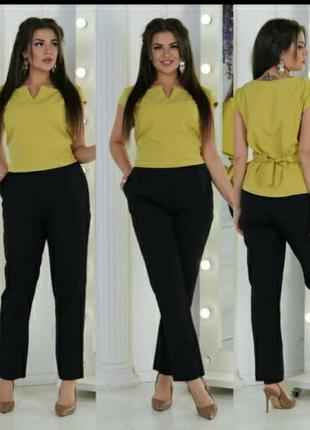 Костюм брючный батал