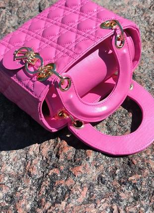 Christian dior lady d-lite mini pink (арт: 04010)3 фото