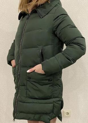 Куртка зимова, пуховик, стан нового