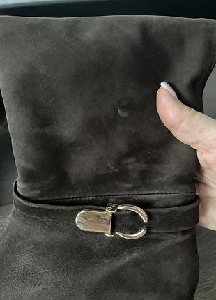 Чоботи замшеві