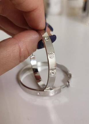 Серьги в стиле картье