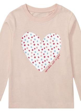 Пижама (лонгслив и штаны) для девочки lupilu 498521 098-104 см (2-4 years) розовый3 фото