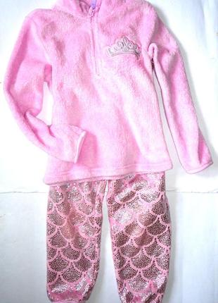 Тепла піжама 6-7 років (кер.44,брюки 70)