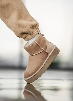 Жіночі уггі ugg mini platform