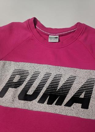 Футболка  t-shirt oversize puma women pink &amp; white printed4 фото