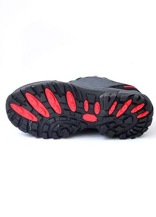 Merrell vibram кроссовки женские серые с красным термо на флисе ботинки низкие сапоги теплые мерол3 фото