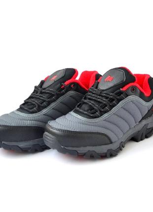Merrell vibram кроссовки женские серые с красным термо на флисе ботинки низкие сапоги теплые мерол2 фото
