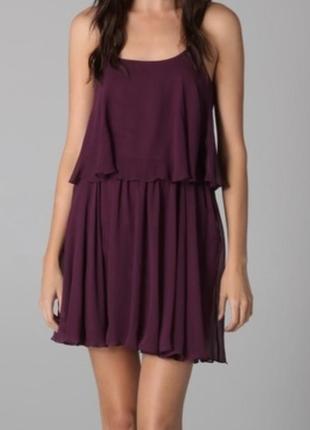 Joanna august, сукня шовк, шифон, сукня на тонких бретелях